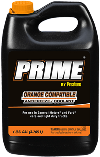 Prime Orange Compatible Antifreeze Coolant