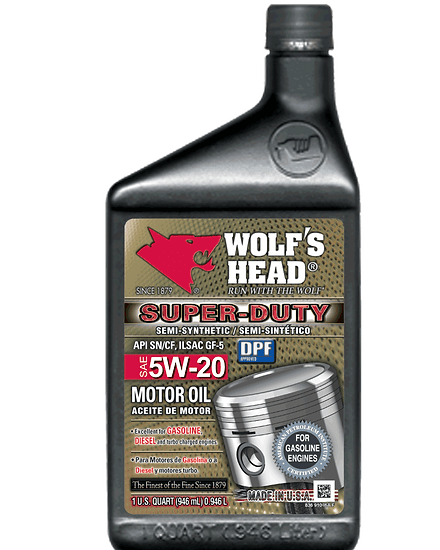 Wolf's Head Super Duty 5w20